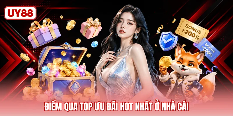 Điểm qua top ưu đãi hot nhất ở nhà cái